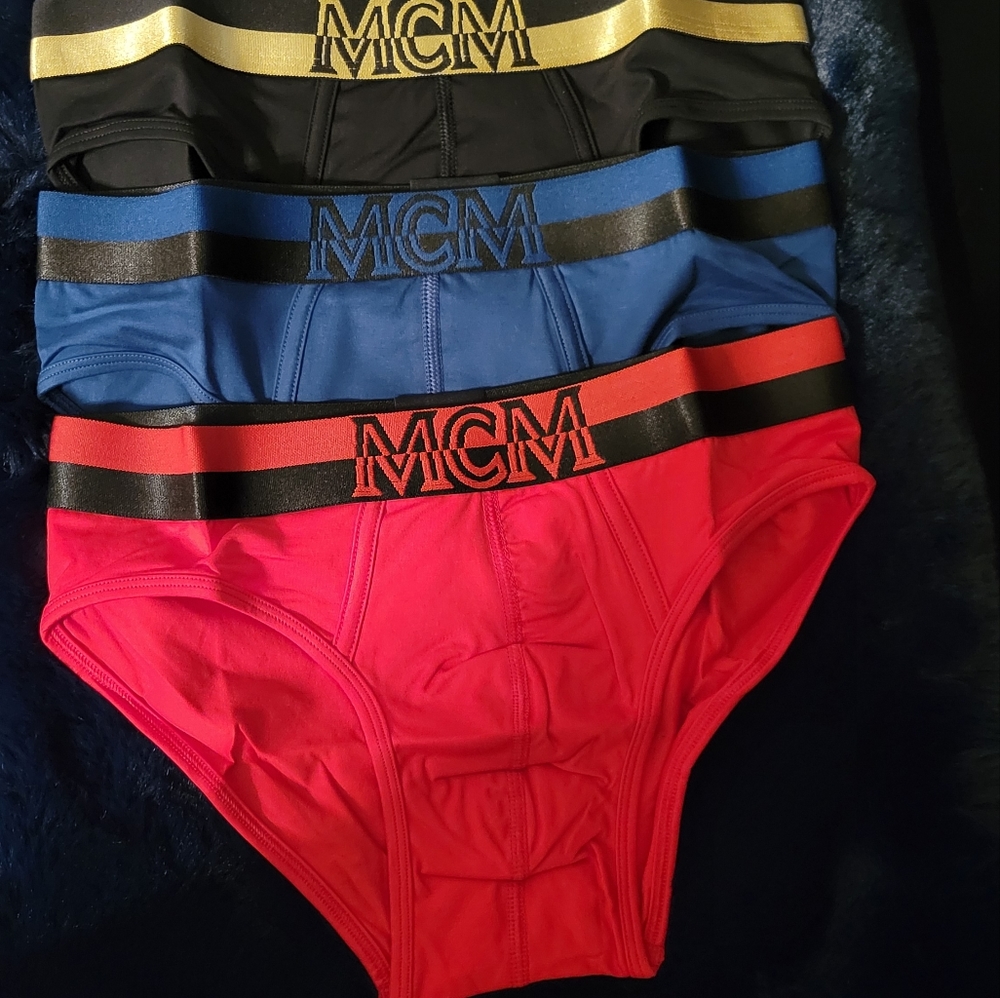 3 pair Mens MCM brand briefs XS